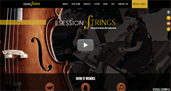 Desktop Screenshot of esessionstrings.com